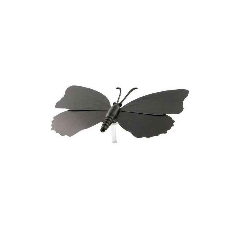 Papillons noirs aimantés assortis (x3)
