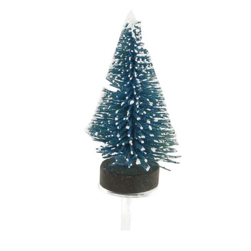 Sapins bleu neige sur pique (x30)