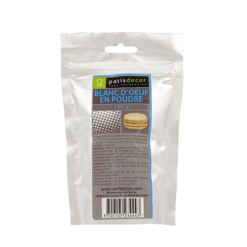 Blanc d'oeuf en poudre Patisdécor 125 g