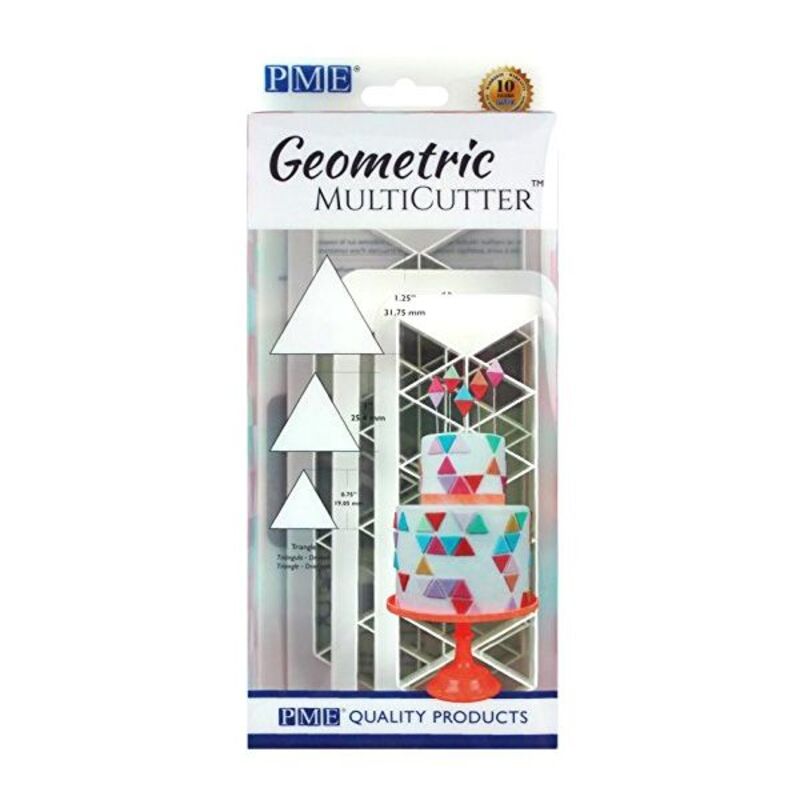 Découpoirs géométriques triangles PME (x3)