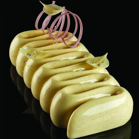 Epicerie du Chef - 5 Moules Inserts - Gouttière Bûche 31 cm pour 10 à 12  Personnes - Mini-Bûches Buchettes - Dessert de Noël - Plastique Semi-Rigide  Transparent - EDC9466 : : Cuisine et Maison