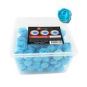 100 petites roses bleues en azyme Patisdécor Pro 100 petites roses bleues en azyme Patisdécor Pro