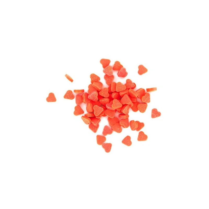 Décors Coeurs rouges comestibles Patisdécor (65 g)