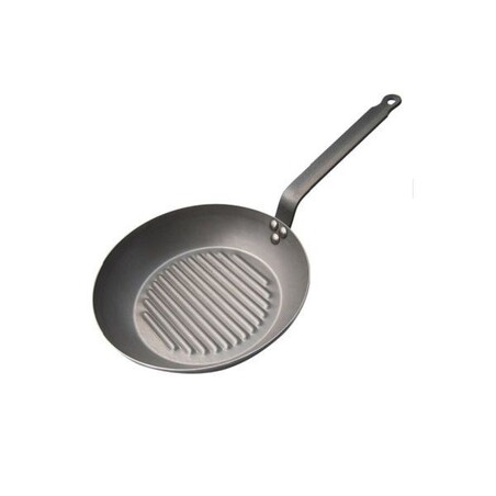 Poêle Grill ronde Carbone Plus De Buyer 26 cm
