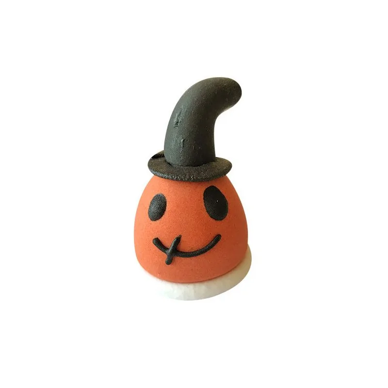 Décors comestibles citrouille Halloween (x24)