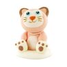 Décors comestibles chat roses assis (x24)