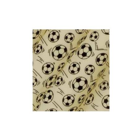 Feuilles transfert ballons de football (x10)