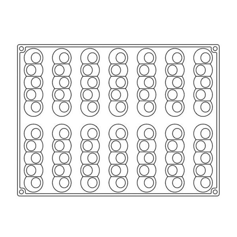 Moule silicone Pelota Pavoni