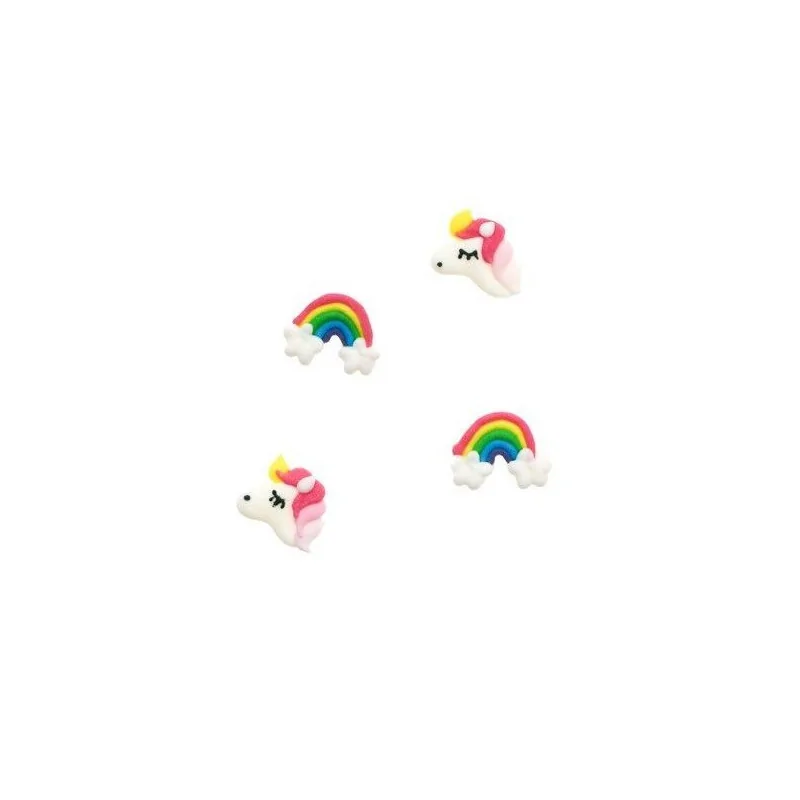 Décors comestibles licorne (x12)