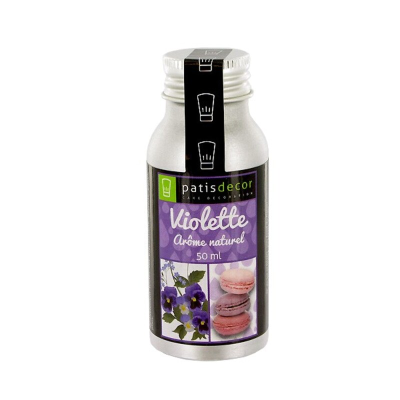 Arôme naturel Violette Patisdécor 50 ml