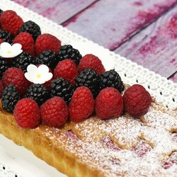 recette tarte aux fruits rouges