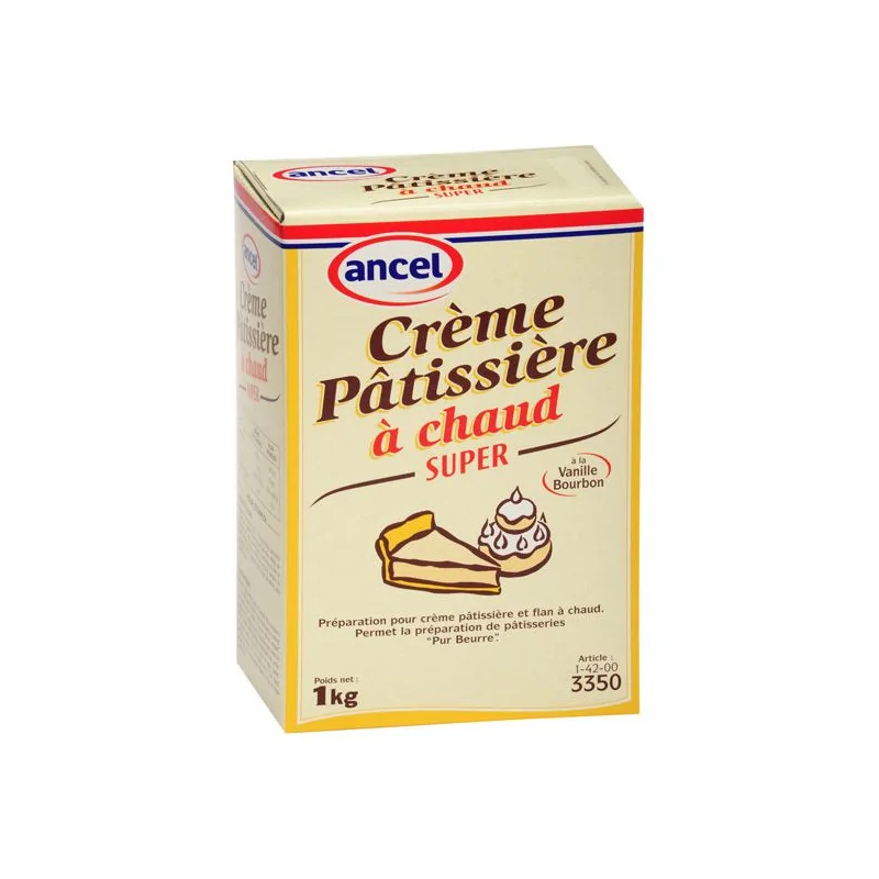 Crème Pâtissière à chaud Super Ancel 1 kg