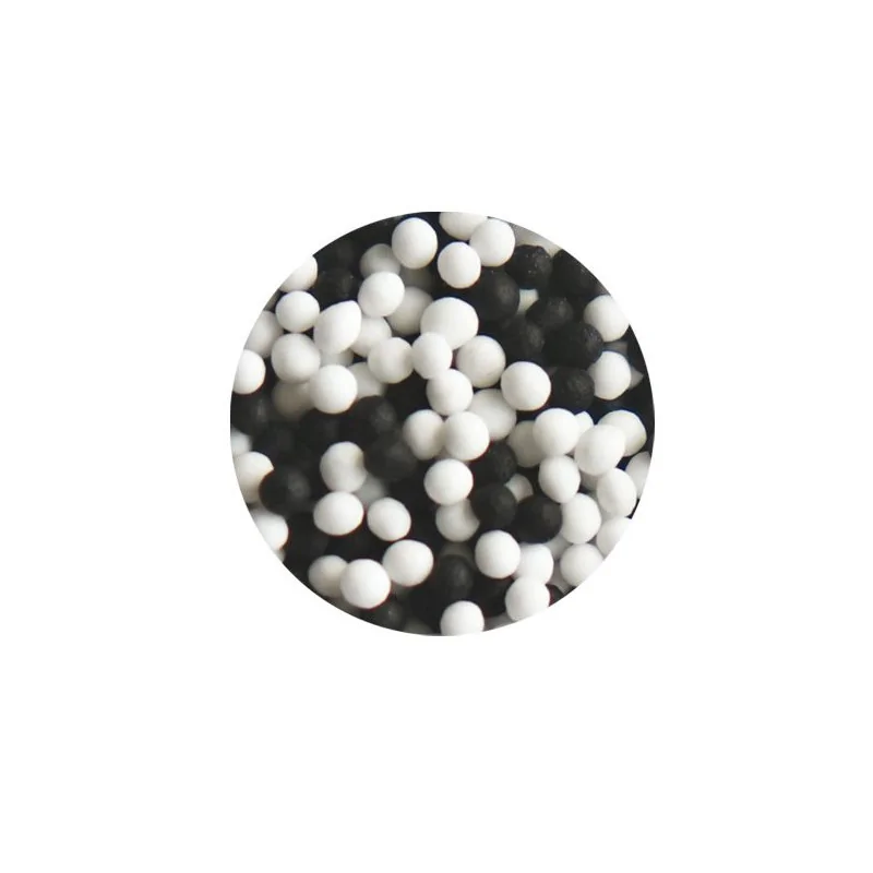 Mini billes noires et blanches Patisdécor 