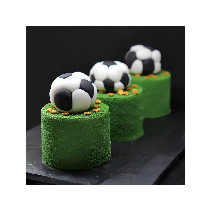 Pack Ingredients Modelage Ballon De Foot En Pate A Sucre Cerf Dellier