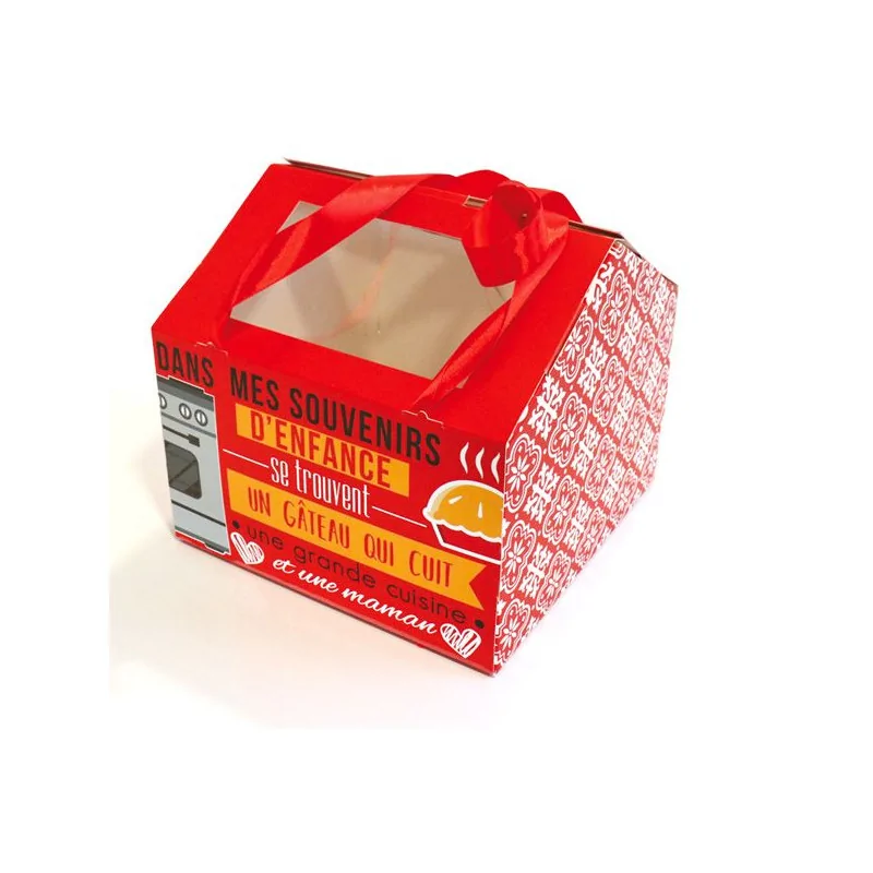 Boîte à gâteau maison 26 cm, hauteur 24 cm