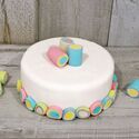 Pâte à sucre blanche étalée goût marshmallow Patisdécor Pâte à sucre blanche étalée goût marshmallow Patisdécor