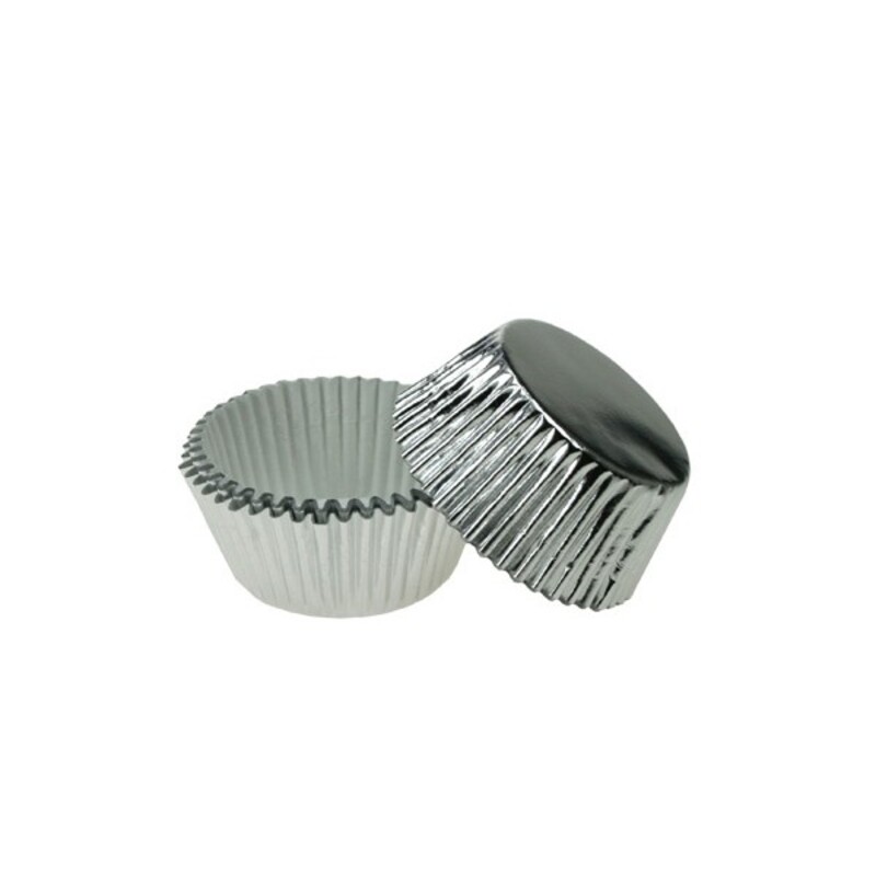 Caissettes cupcakes argent (x30)