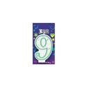 Bougie Anniversaire, chiffre 9 Bougie Anniversaire, chiffre 9