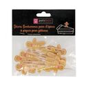 Pic déco cupcake Bonhomme Pain d'Epices (x10) Pic déco cupcake Bonhomme Pain d'Epices (x10)