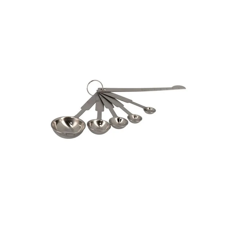Petites cuillères à mesure inox assorties Patisdécor (x5)