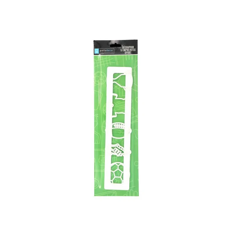 Découpoir pâte à sucre 5 empreintes sport