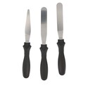 3 spatules de précision assorties Patisdécor 3 spatules de précision assorties Patisdécor