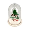 Cake Topper Boule de neige bonhomme de neige Patisdécor