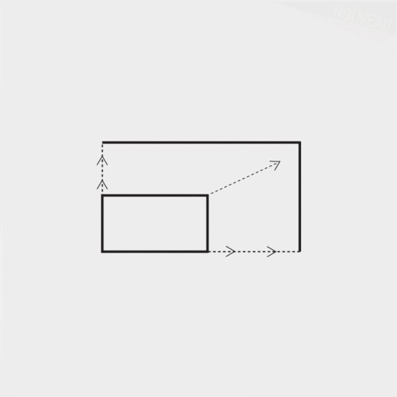 Moule rectangulaire extensible - Inox