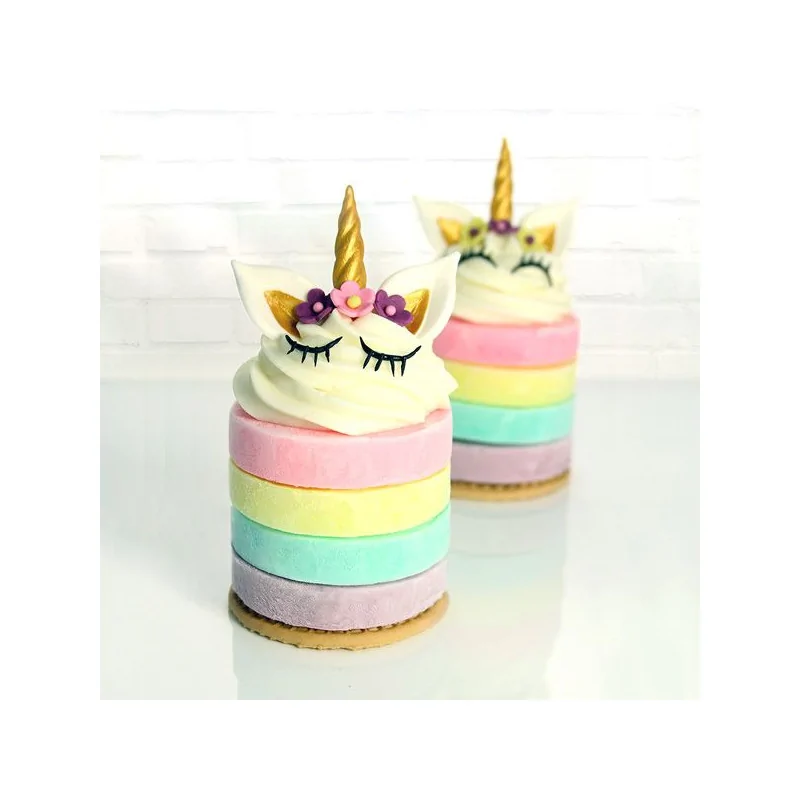 Découpoirs relief Licorne (x3)