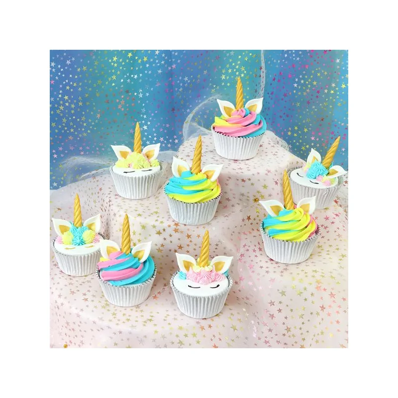 Découpoirs relief Licorne assortis (x3)