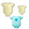 Découpoirs relief layette bébé (x2)