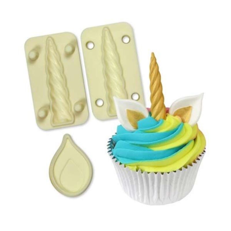 Kit 5 Emporte Pièces Décoration Gateau Licorne