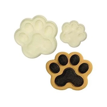 Découpoirs relief empreintes de pattes (x2)