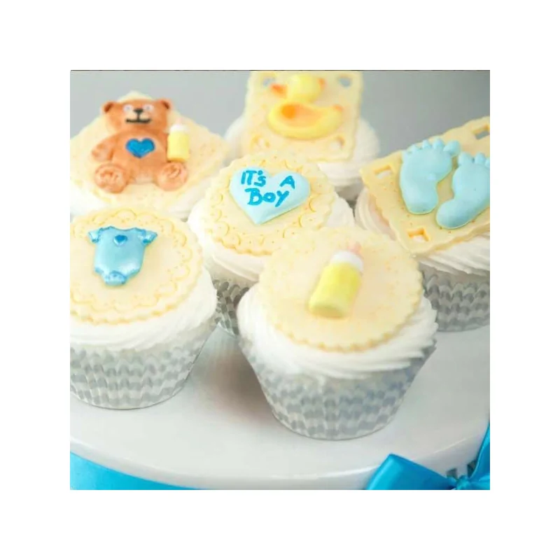 Découpoirs relief layette bébé (x2)