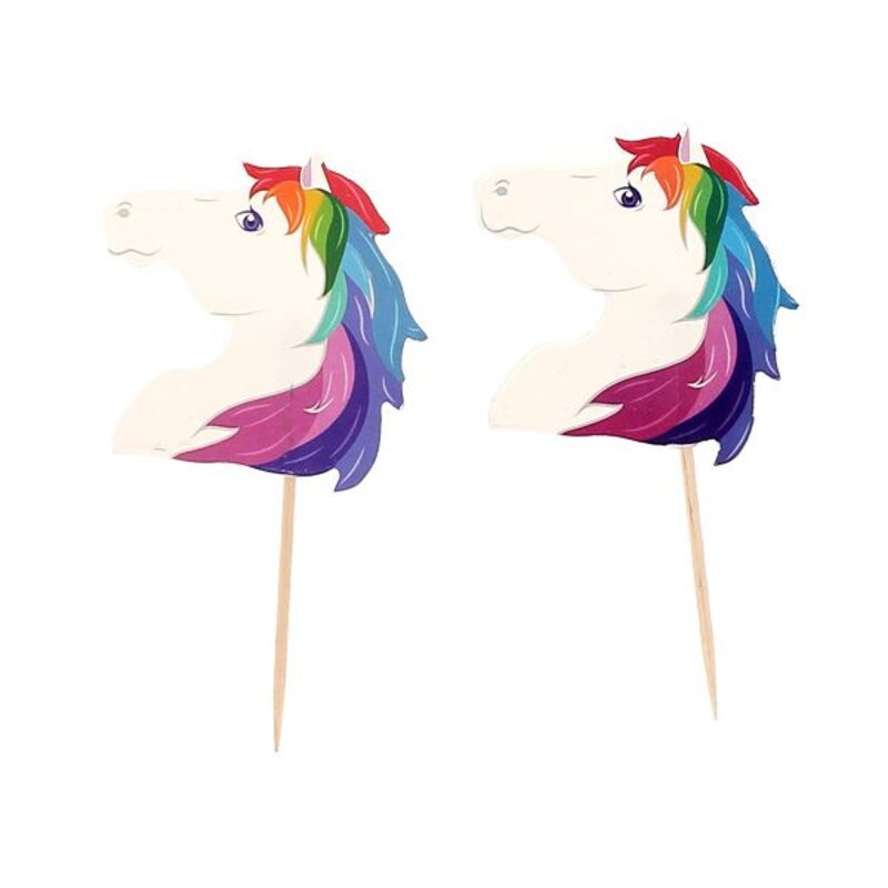 Cupcake Topper Tete De Licorne Decor Gateau Cerf Dellier Cupcake Topper Tete De Licorne Decor Gateau Cerf Dellier