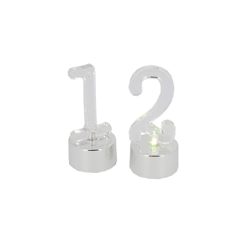 Bougies Chiffres LED Patisdécor (x10)