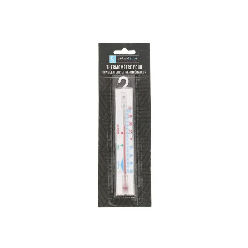 Thermomètre frigo et congélateur -40°C +40°C Patisdécor