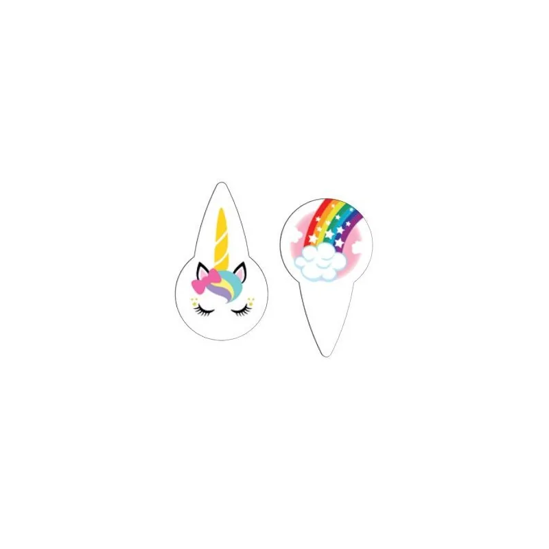 Piques Licornes azyme assorties (x24)