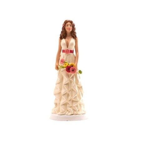 Mariée robe ondulée 16 cm