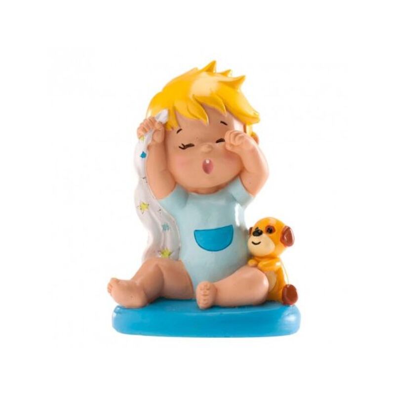 Sujet De Bapteme Bebe Garcon Au Reveil Cerf Dellier