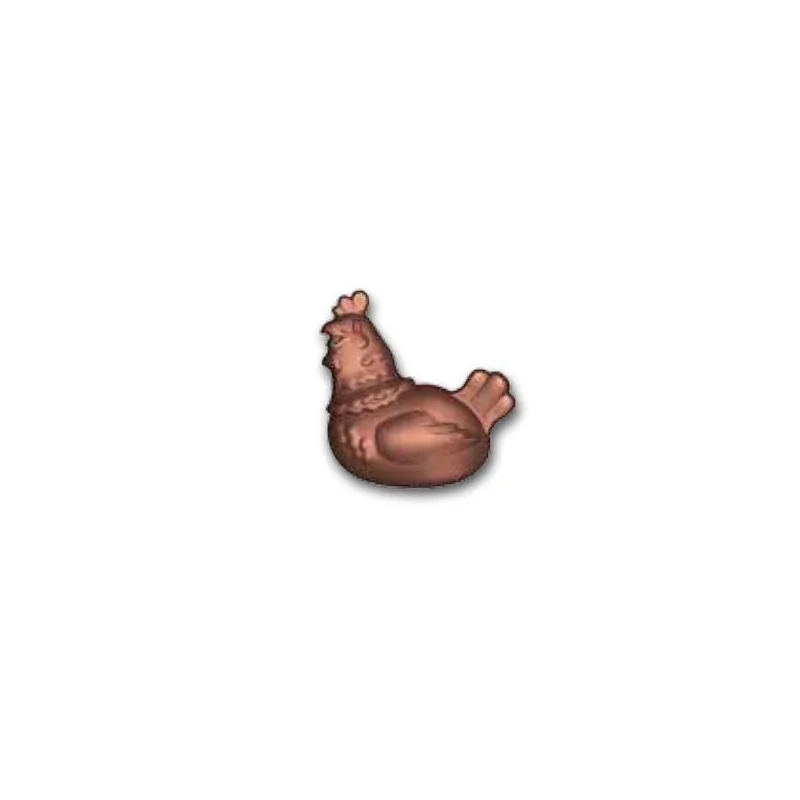 Moule chocolat 4 poules 5 cm