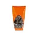 Sachet fond carton Joyeuses Pâques orange (x100)