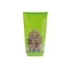 Sachet fond carton Joyeuses Pâques vert anis (x100)