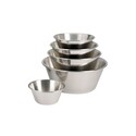 Bassine inox à fond plat, 16 à 30 cm Bassine inox à fond plat, 16 à 30 cm