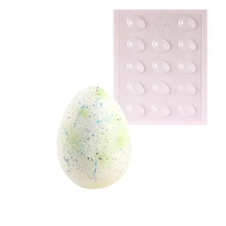 Moule chocolat oeuf lisse 4 cm