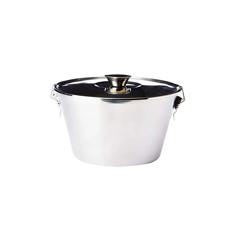 Moule à flan avec couvercle inox