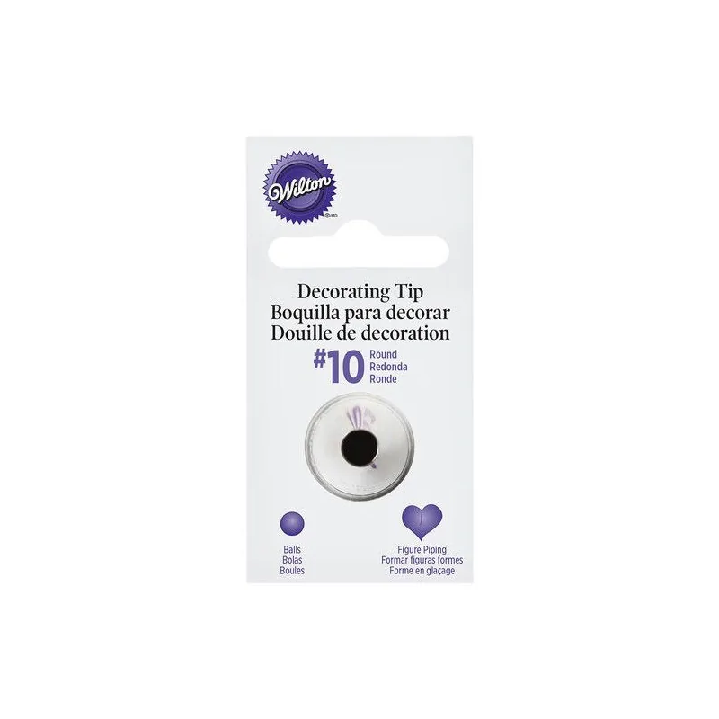 Douille ronde N°10 Wilton