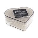 7 Découpoirs coeurs cannelés assortis Patisdécor 7 Découpoirs coeurs cannelés assortis Patisdécor