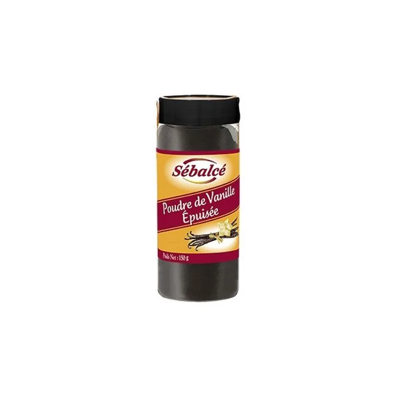 Poudre de vanille épuisée Sébalcé 150 g