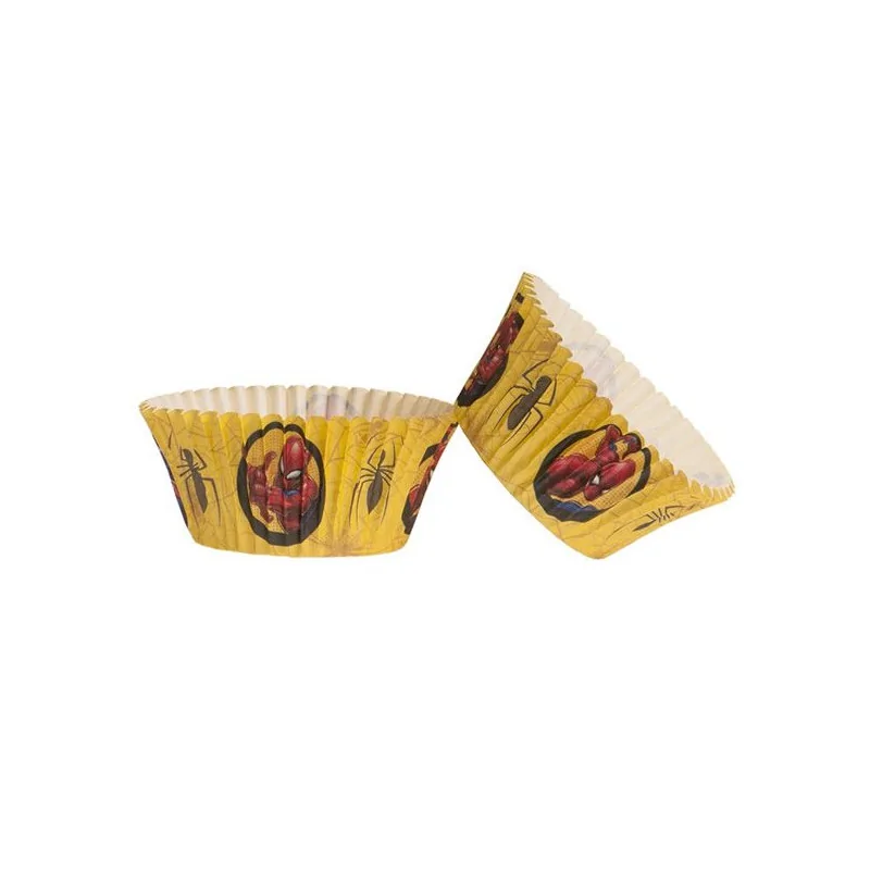 Caissettes à cupcake Spiderman (x 50)